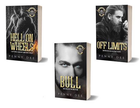 Kings of Mayhem MC Original Chapter Paperback Bundle Book 4 - 6