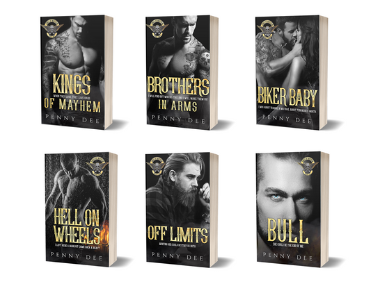 Kings of Mayhem MC Original Chapter Paperback Bundle